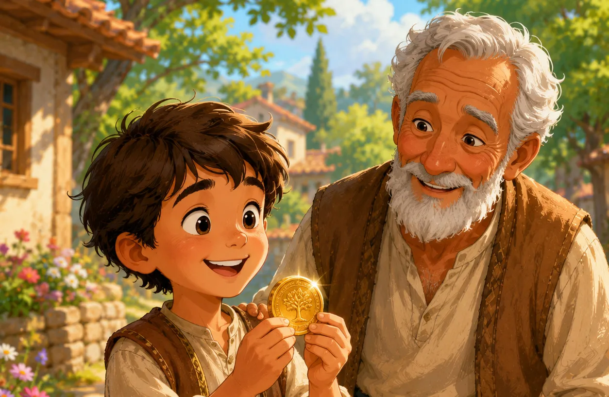 The Boy and the Golden Coin