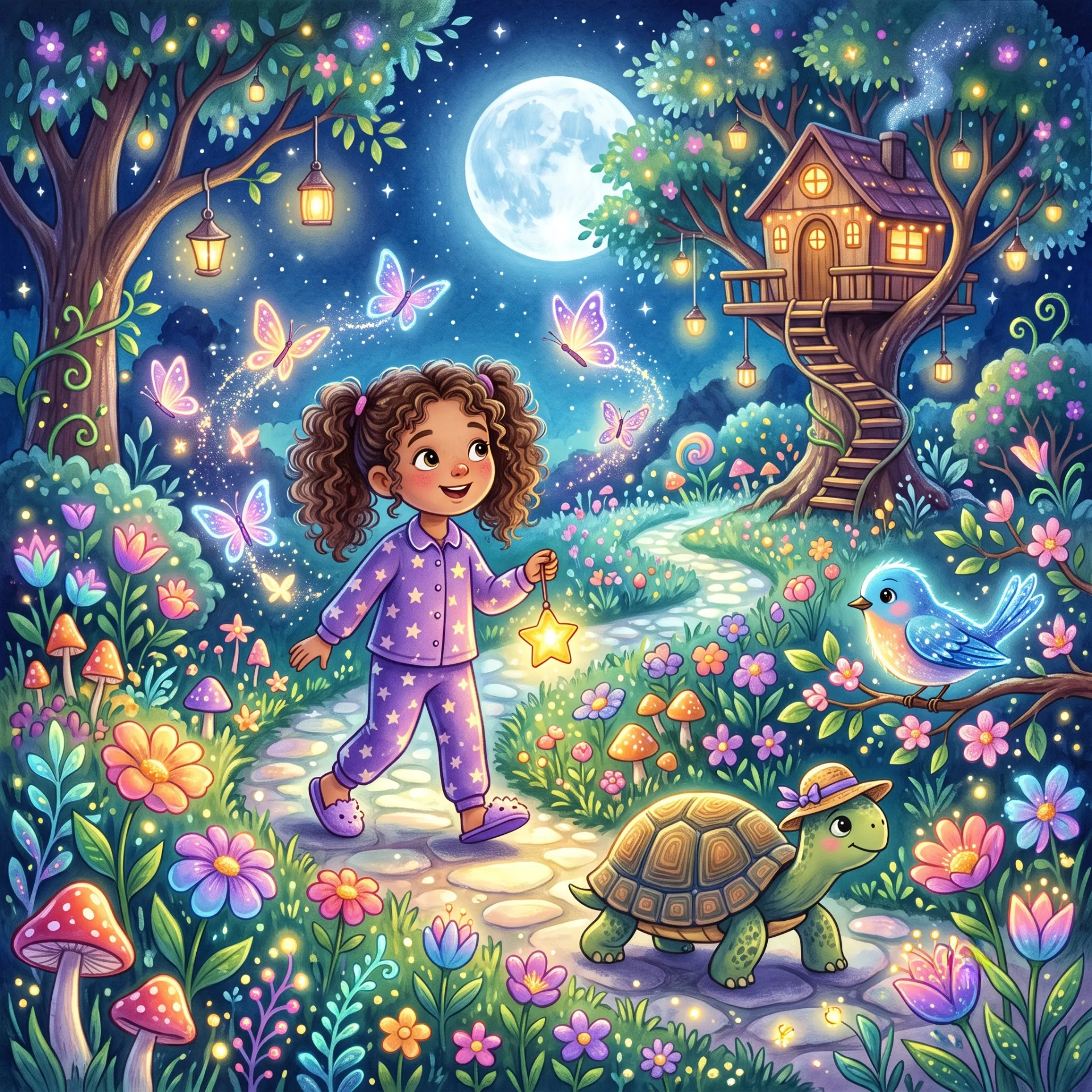 The Garden That Bloomed in Dreams
