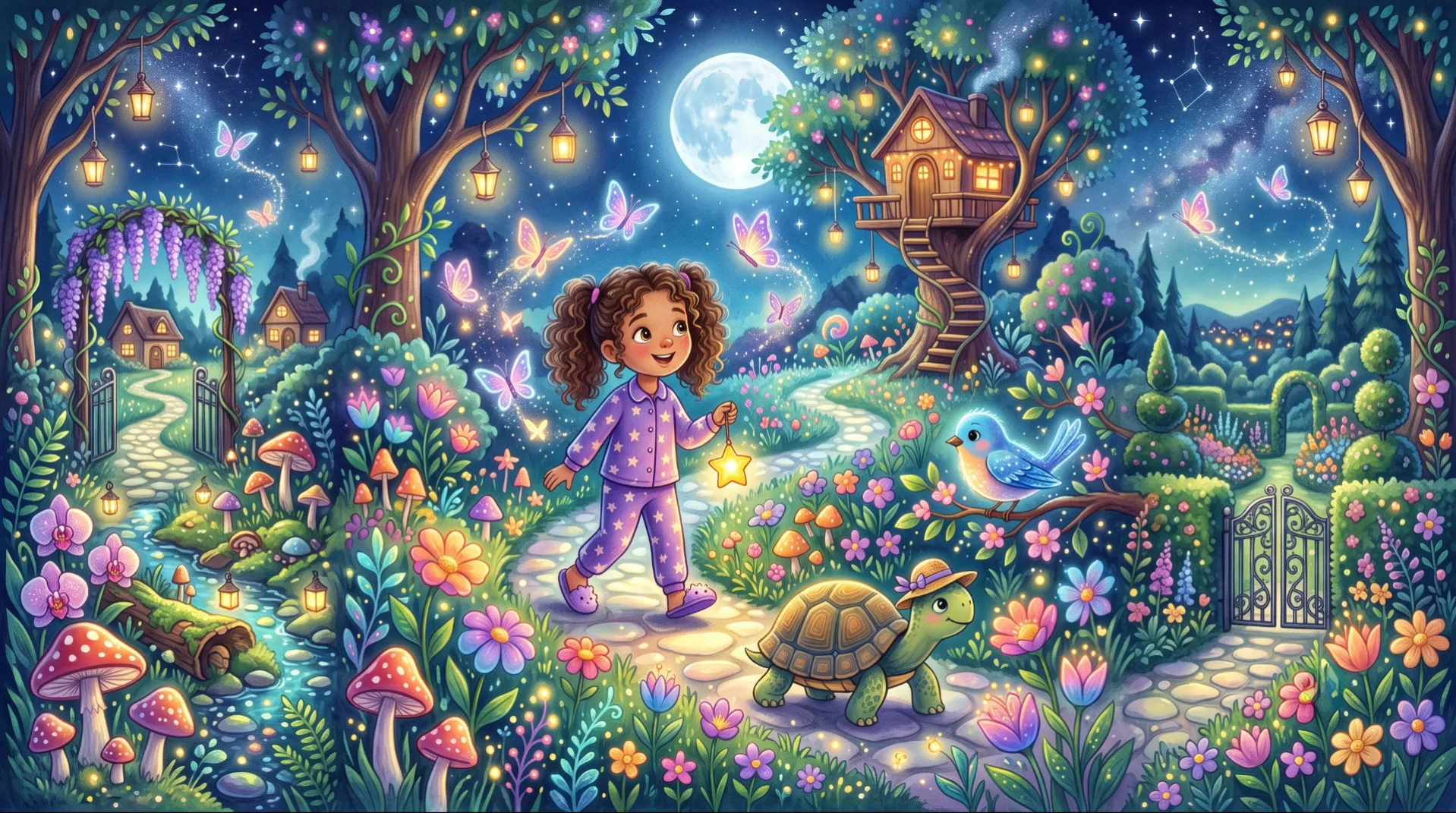 The Garden That Bloomed in Dreams