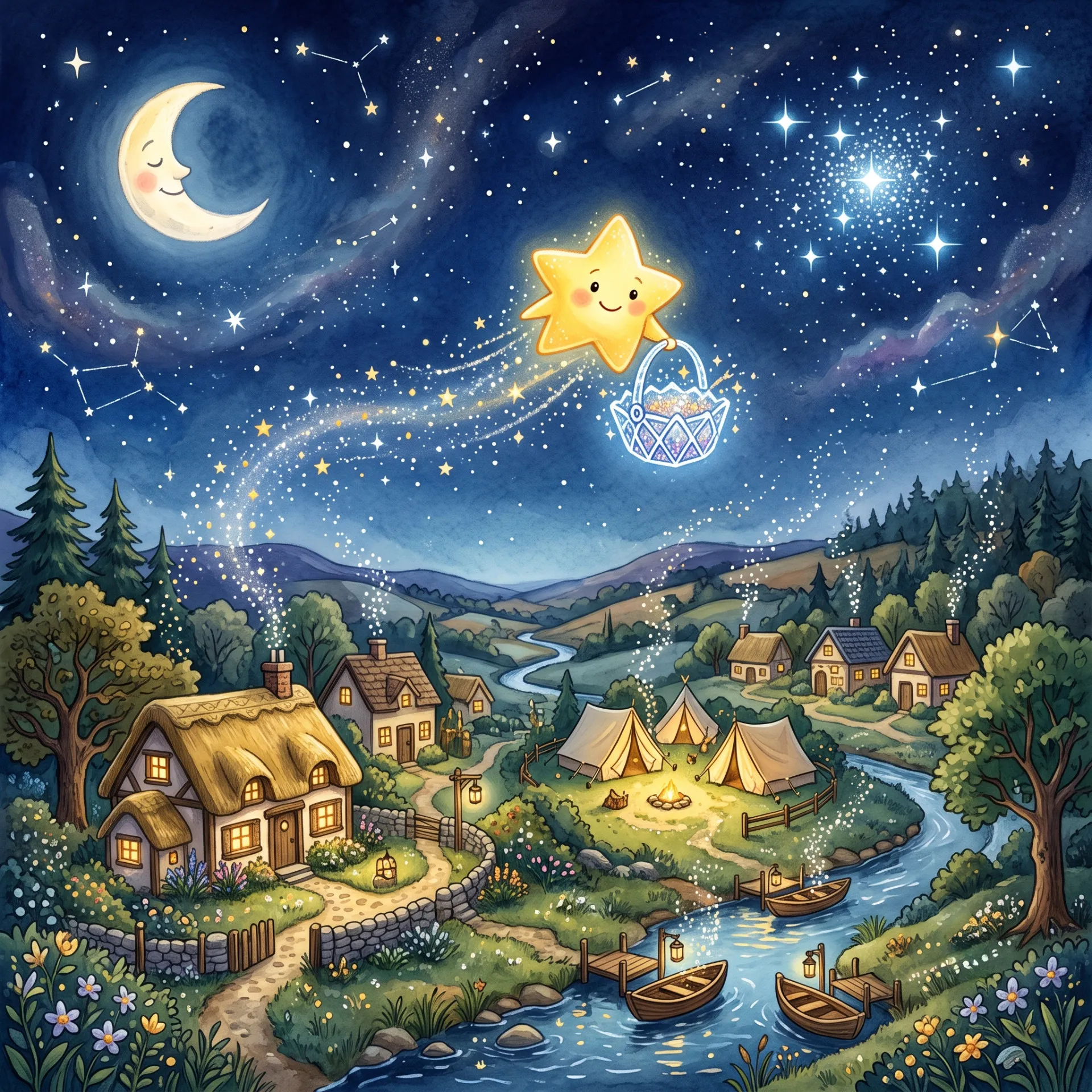 The Star That Collected Goodnight Wishes
