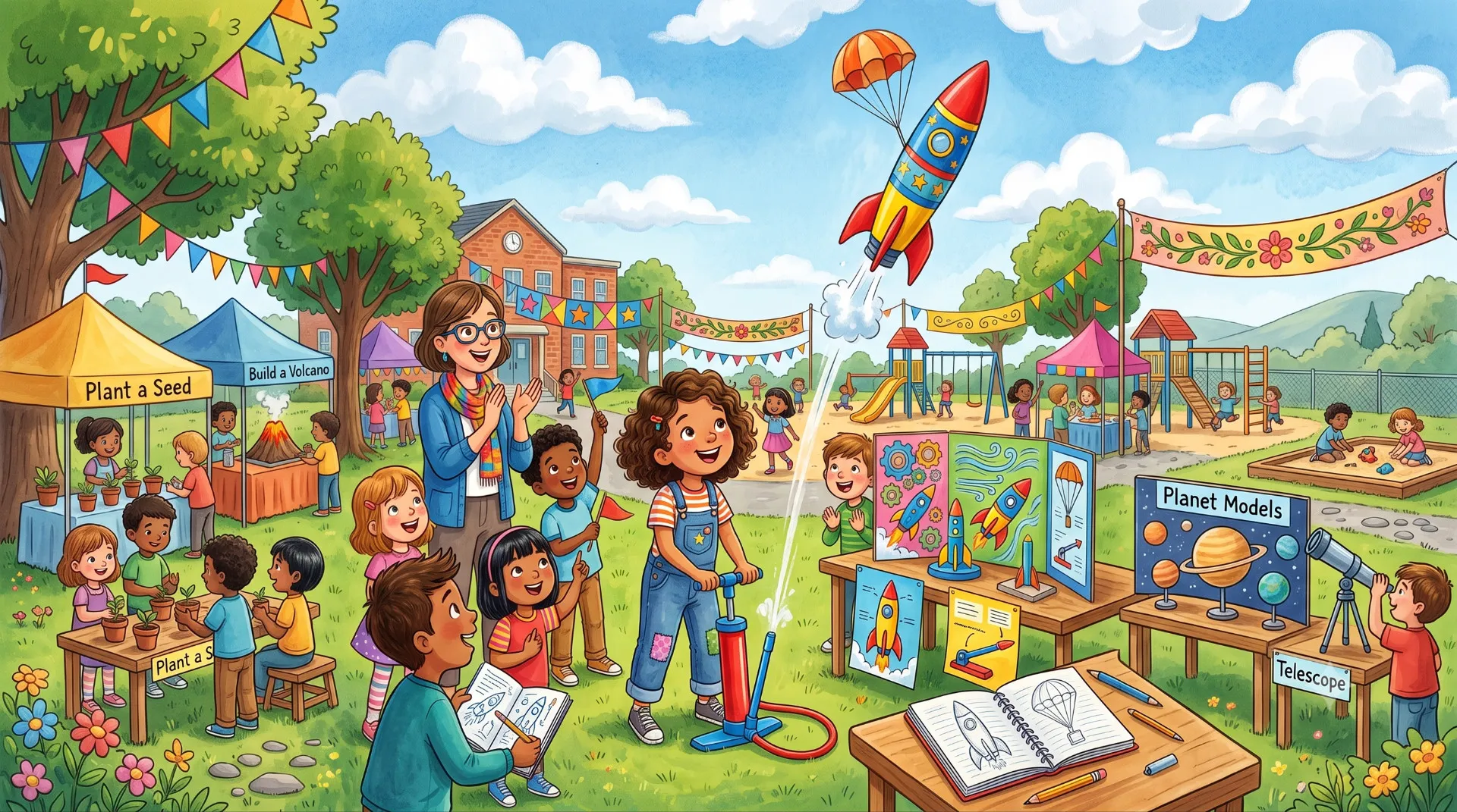 The Girl Who Built a Tiny Rocket