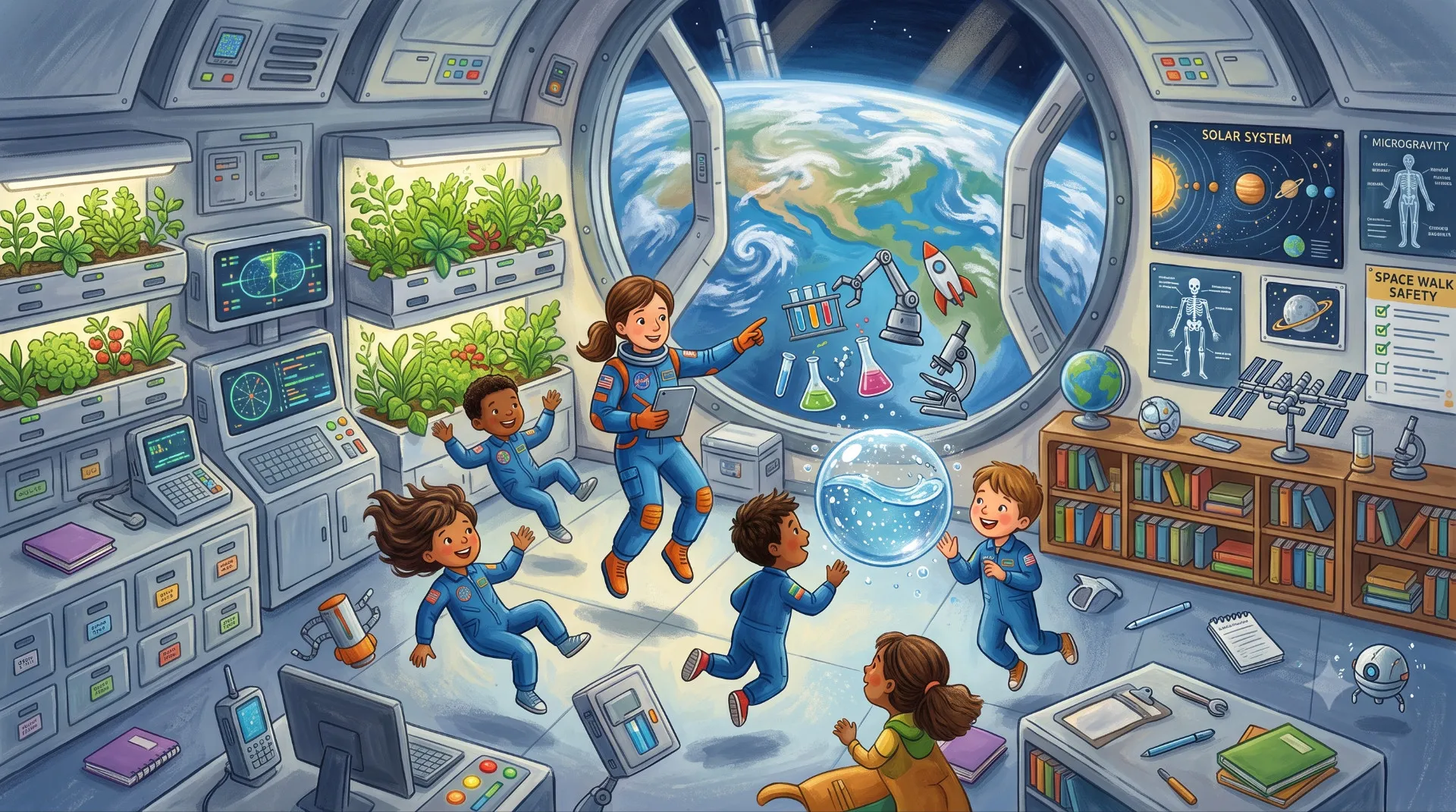 The Classroom on the Space Station